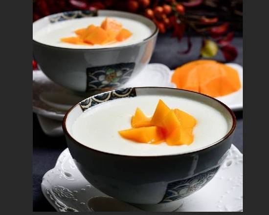 芒果双皮奶 Double Layer Milk Custard With Mango